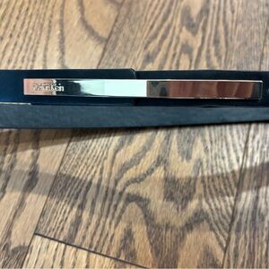 Calvin Klein Black Belt with Silver Accent